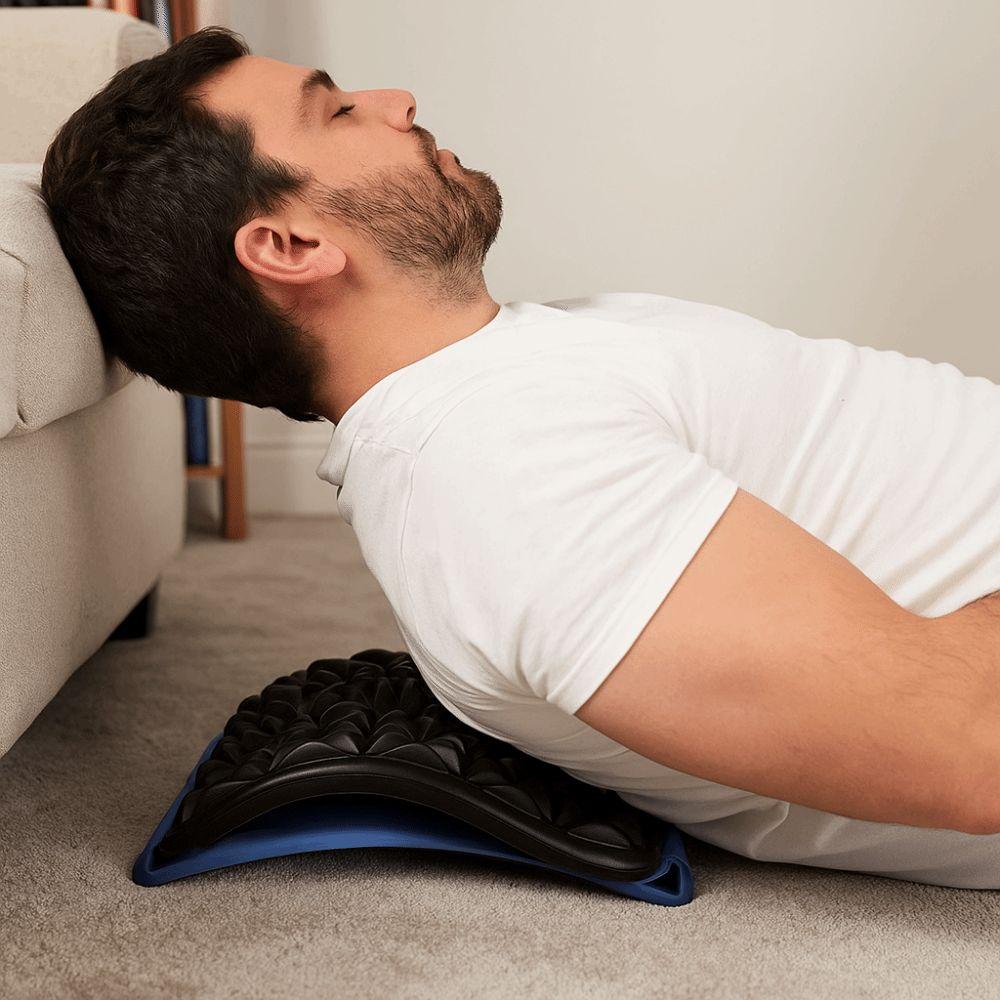 Home Traction Lower Back Relax Stretcher Posture Corrector Waist Stretching Massager  Home Use