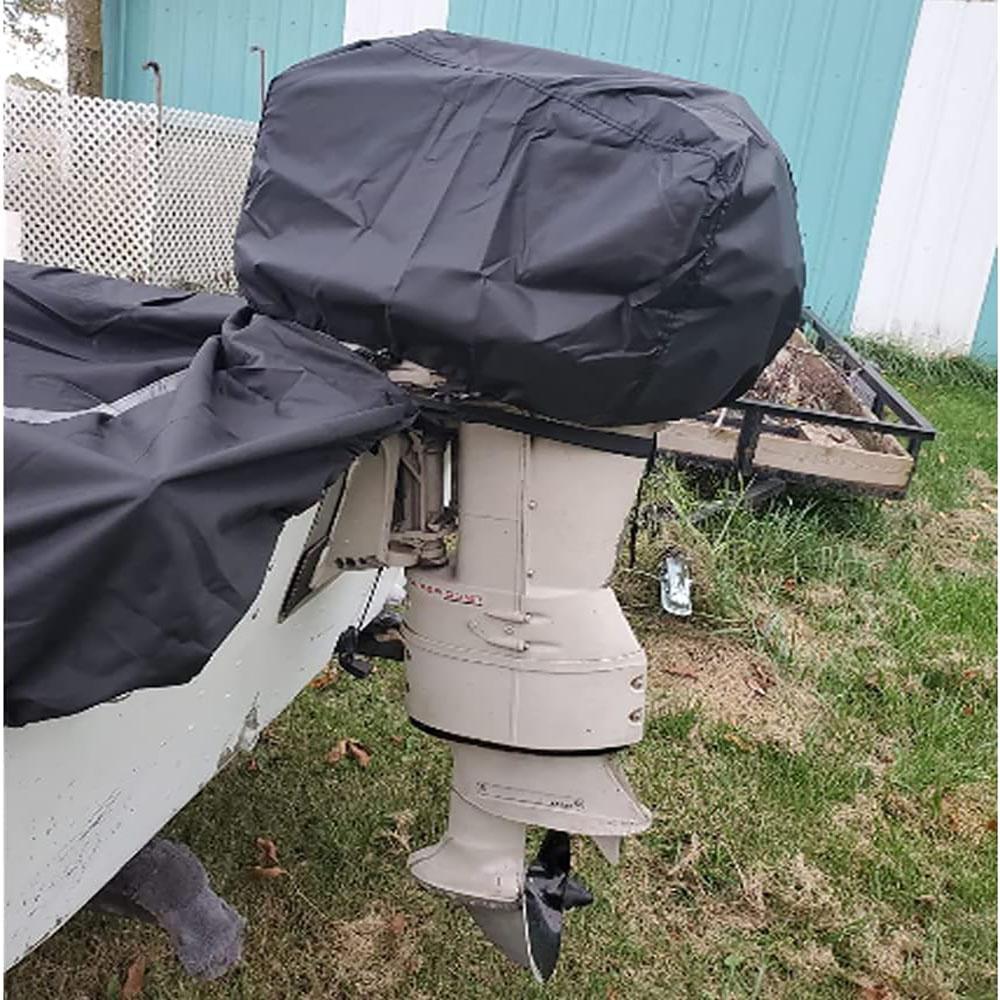 1PC Boat Outboard Motor Engine Cover Dustproof Waterproof Universal Trailerable