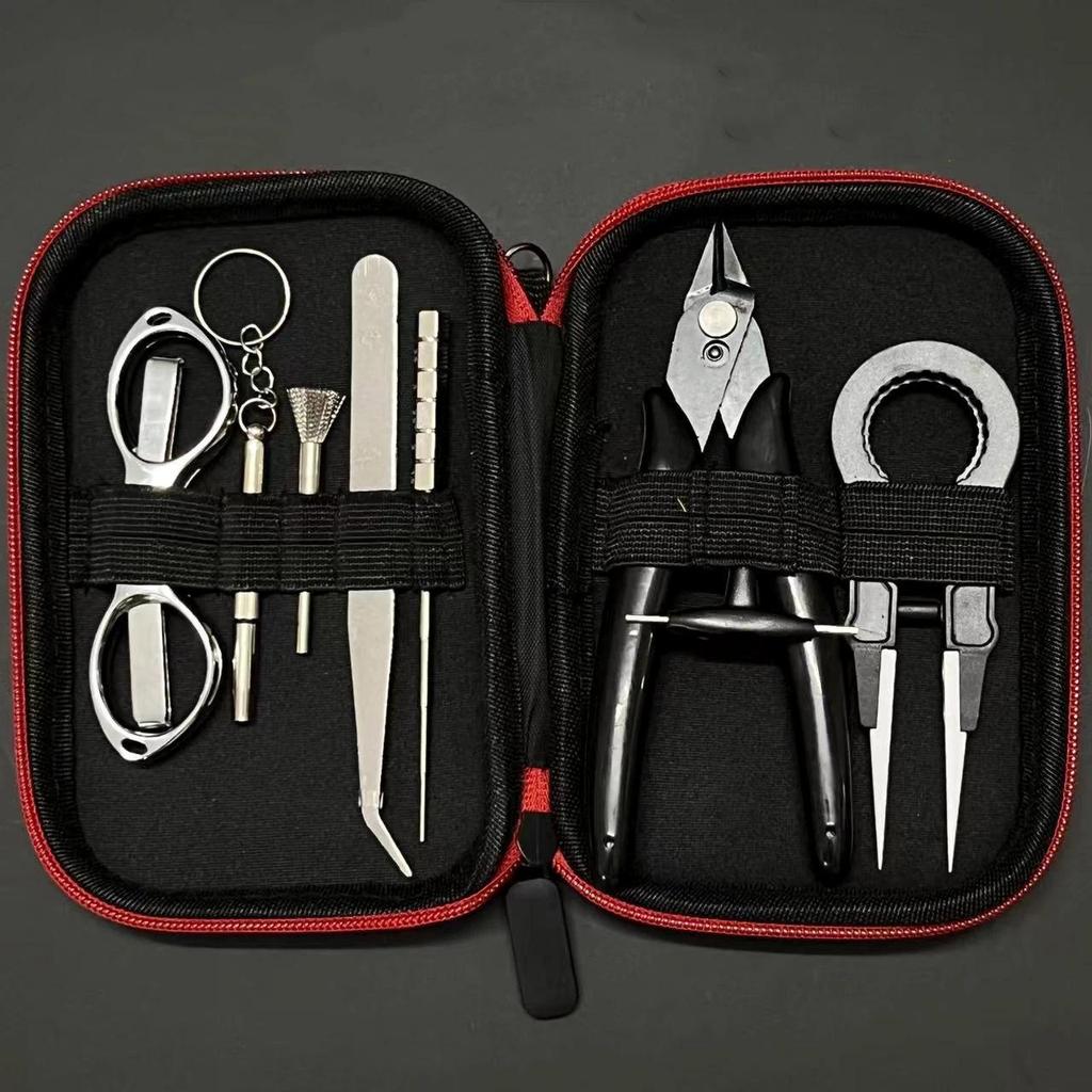 Sady pro umění, DIY sada nářadí, keramická pinzeta, kleště, drátěný pás, přípravek pro cívky, kartáč, šroubový pohon, topný drát, cívky, příslušenství