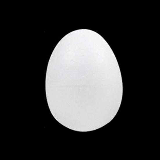 20Pcs/Bag Foam Egg Convenient Festival Decor Polystyrene DIY Easter Simulation Egg for Festival
