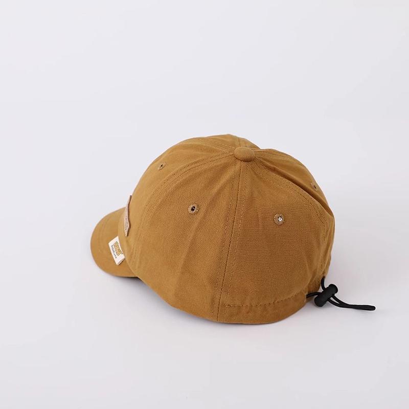 Solid Color Baby Baseball Cap Short Brim Baby Boys Girls Sun Hat Summer Adjustable Infant Toddler Duck Tongue Cap