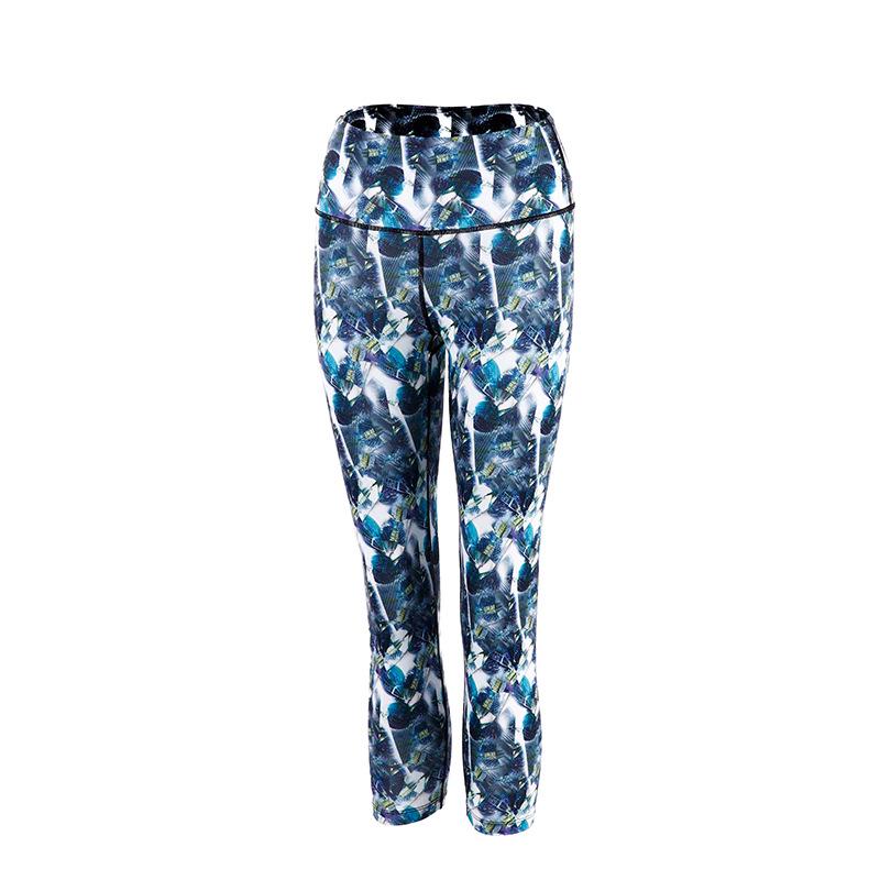 New Women's High-Waist Digital Jacquard Yoga & Running Leggings