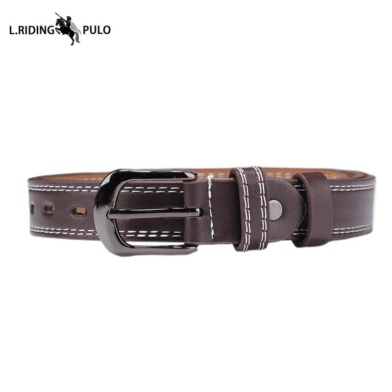 

Высококачественный модный ремень для женщин, простой для повседневной носки и универсальный ремень для украшения платья 105cm кофейный