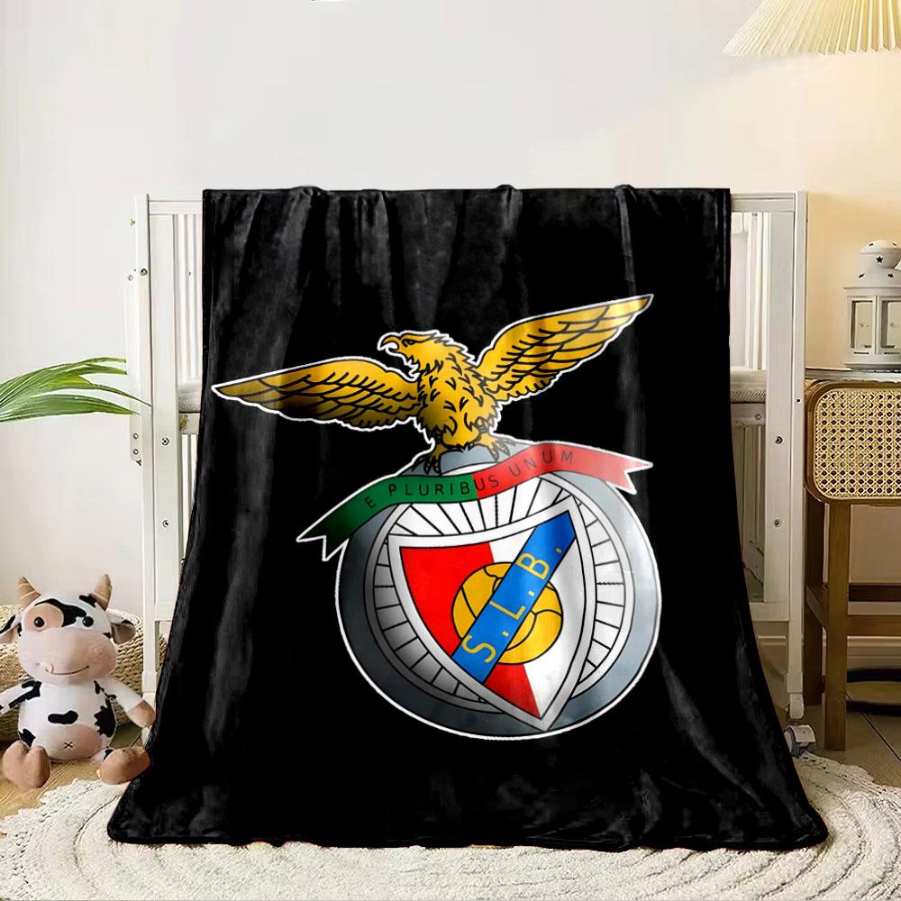 An Eagle Atop a Shield with a Banner and Symbolic Emblems. for All Seasons Blanket Lunch Break Throw Gift