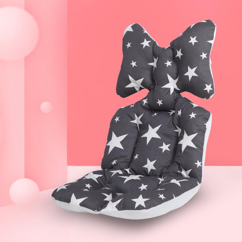 Almofada Universal para Carrinho de Bebê e Cadeira de Refeição para Todas as Estações - Almofada de Algodão com Calor e Espessura Adicionais para Outono/Inverno