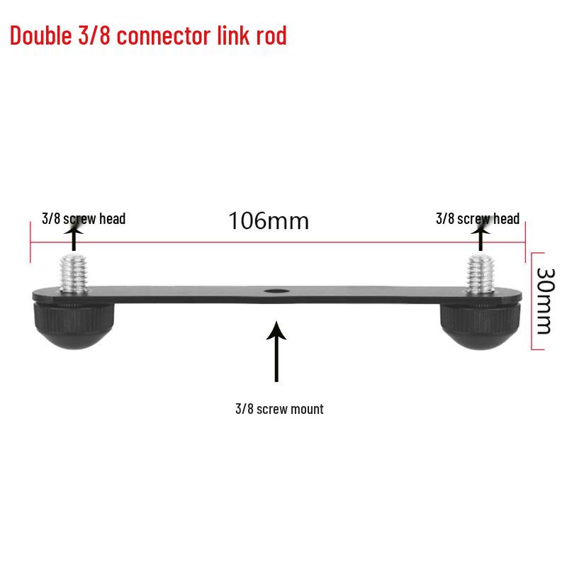 Adjustable Dual Boom Arm Microphone Stand for Desktop with Telescopic Base and Tablet Clamp, Perfect for Live Streaming and Singing.