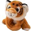Cute Animal Tiger Panda Snap Ring Bracelet Plush Toy Bunny Doll Headband Change Bag Ragdoll