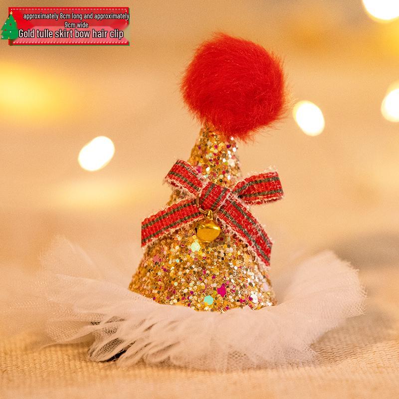 Festive Antler Hair Clip - Cute Christmas Headwear for Adults & Kids