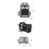 Expandable Pet Cat Carrier Backpack Mesh Breathable Travel Bag for Small Dogs Portable Multi-Function Pet Transport Backpack