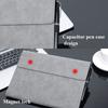 Tablet Case For Microsoft Surface Pro 7/6/5/4 Magnetic Clasp Folding Stand PU Leather Cover