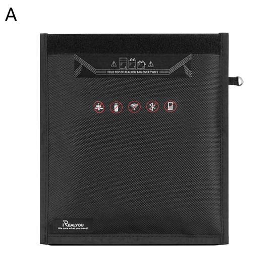 Signal Shielding Bag Oxford Cloth RFID Anti-hacking Anti-interference Signal Blocking Wallet Case
