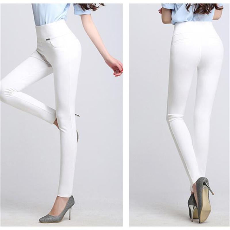 Pantaloni a matita di alta qualità capris da donna 2022 pantaloni skinny elastici a vita alta stile estivo pantaloni femminili donna pantalon femme