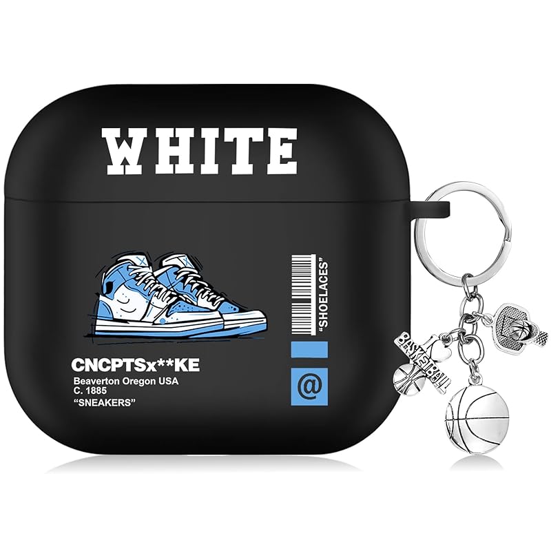 

AirPods 4 case 2024 fourth generation applicable to sneakers TPU Full protective case air pods cover lightweight small size cute shoes Shockproof