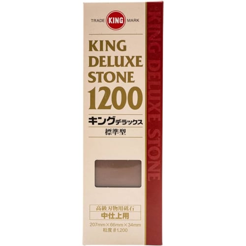 

King Deluxe No. 1200 (Standard Type) 207 x 66 x 34 Grit: #1200 For Medium Finishing