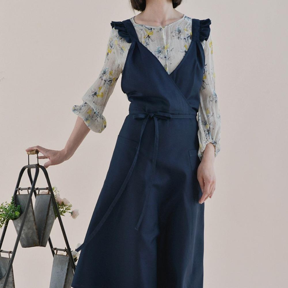 Stylish Florist Apron Cotton Cooking Apron Convenient Gardening Apron  Barista