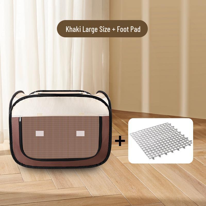 Folding Pet Dryer Box for Cats & Dogs - Integrated Blow-Dry System