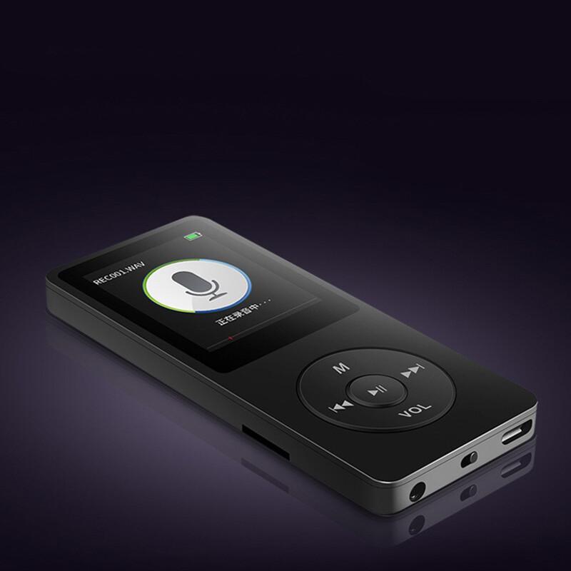 MP3 Player USB Record 1.8inch Screen Media Lossless Portable Sports Music Player