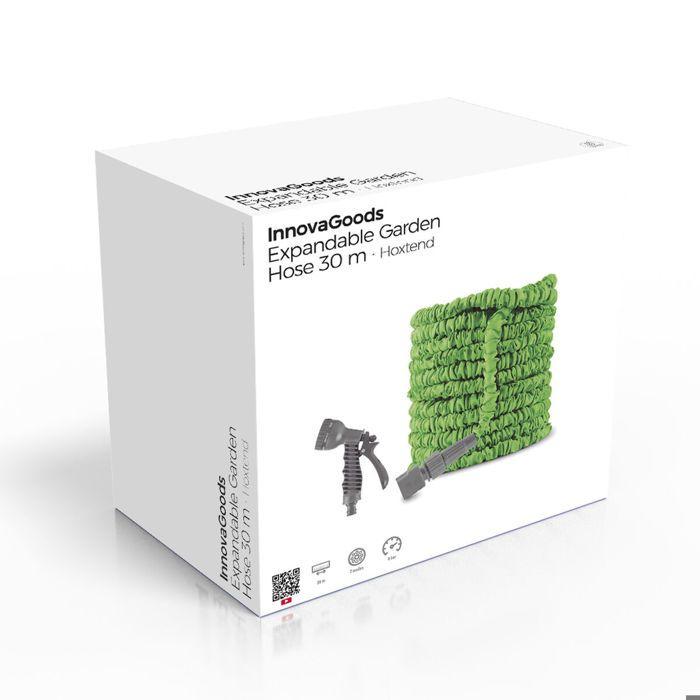 Roztažitelná zahradní hadice - INNOVAGOODS - 30 m - 7-proudová pistole - Přenosná taška - Včetně adaptérů