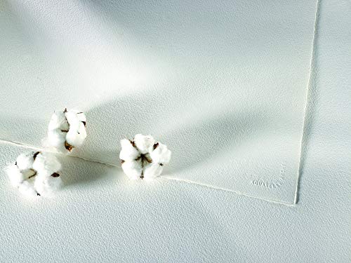 Arches Aquarellpapierblock, 300g, Extra Fein, 26x36cm, 12 Blatt (1795098), Natürliches Weiß