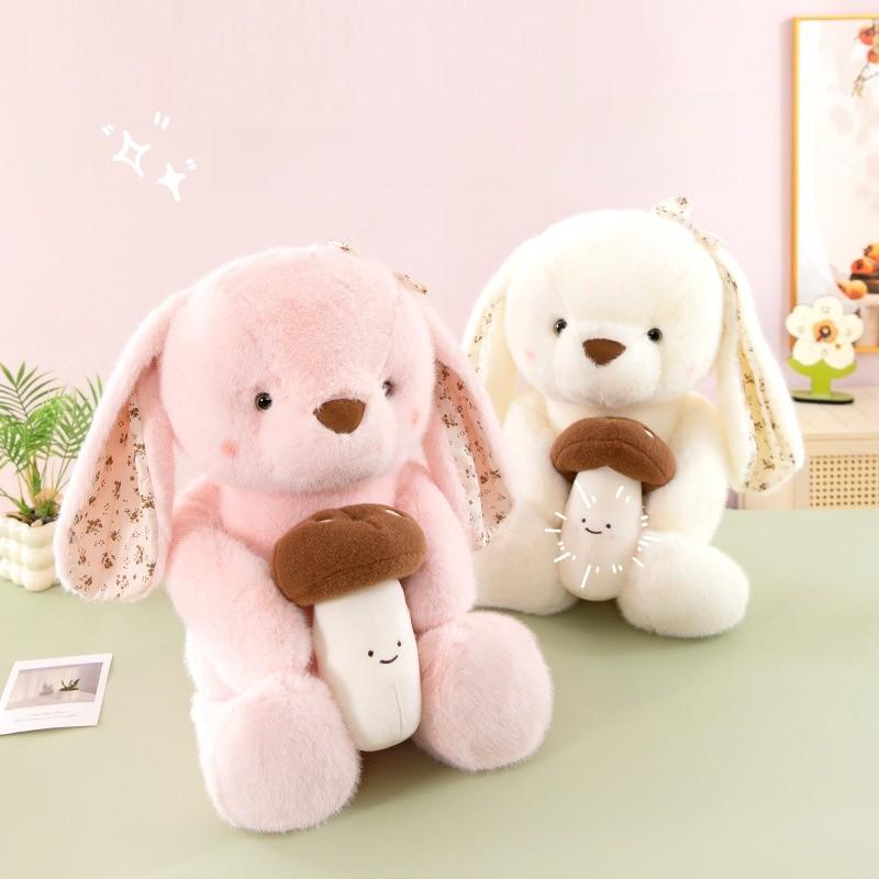 Plush Bunny Toy With Pp Cotton Filling For Kids Comfort And Sleep Use