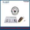 KUS 52mm Car Truck Boat Oil Temperature Gauge 50-150 Degree 12V 24V With Yellow/Red Backlight
