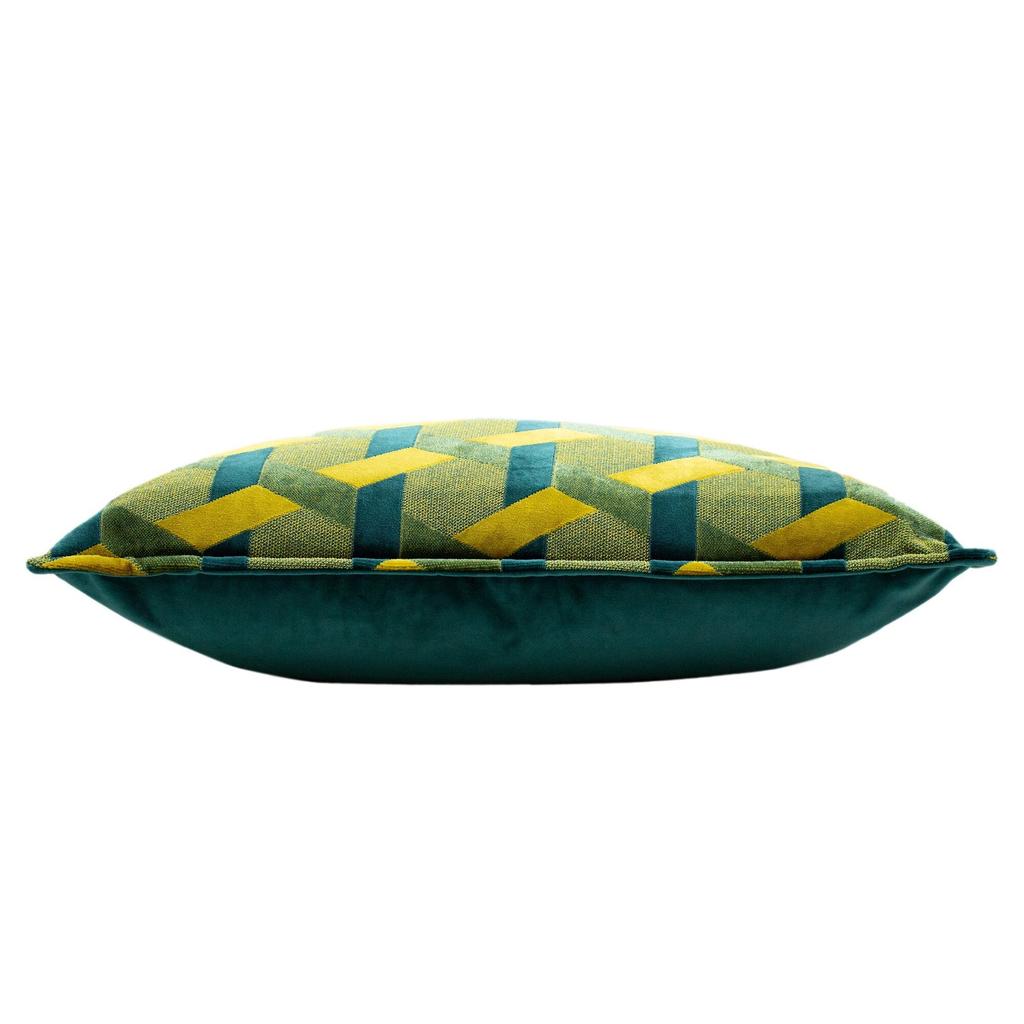 Riva Paoletti Delano Jacquard Velvet Cushion Cover