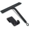 Silicone Glass Squeegee with Hook for Bathroom and Window Cleaning