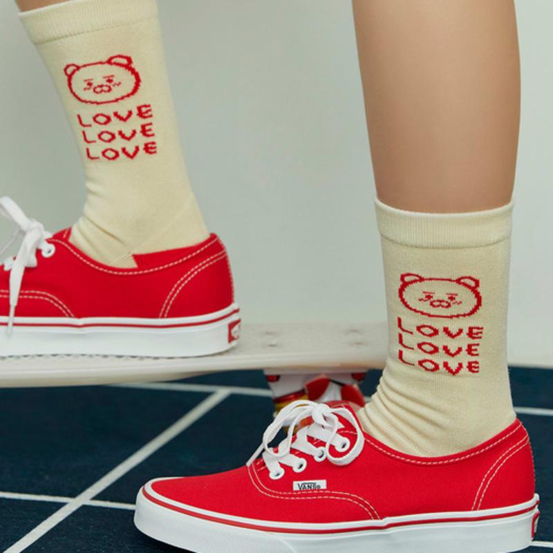 Kakao Friends Fluffy Daily Socks_Ryan