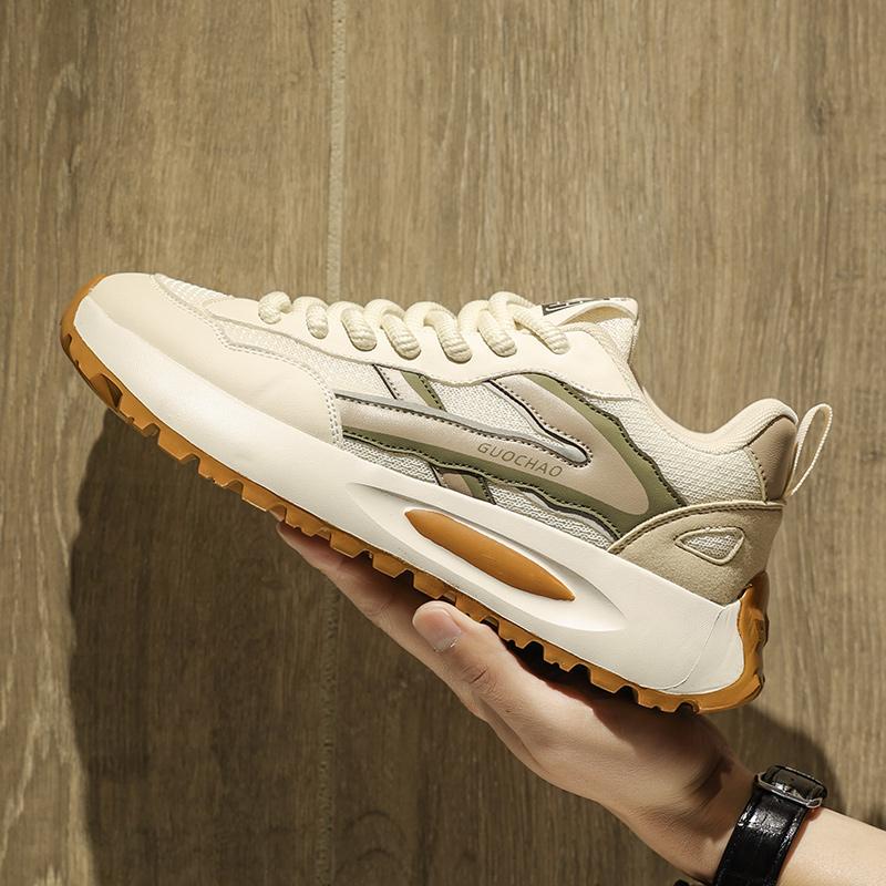 მამაკაცის მოდა შემთხვევითი დაბალი ტოპი სკეიტბორდის ფეხსაცმელი ბიჭების კომფორტული სპორტული ფეხსაცმელი მამრობითი სქესის სტუდენტები ტრენდული რბილი ძირი კლასიკური სუნთქვითი სპორტული დარბაზი არ მოცურების