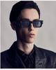 ASCARI Fashion Square Handmade Acetate Sunglasses, Trendy Sunscreen for Men & Women, Perfect for Holidays & Parties