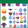 Blox Fruits Plush Toy With Leopard Print Box Purple Box Animal Shape