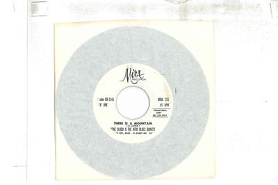 7inch Record RENE BLOCH - There Is A Mountain / Little Tangi 251PROMO MIRA 1968 US Jazz Used