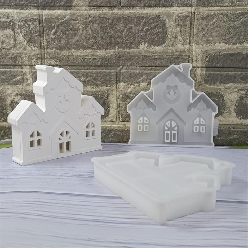 Sada silikonových forem na sněhový dům potravinářské kvality pro rodinné tvoření a kreativní umělecké návrhy