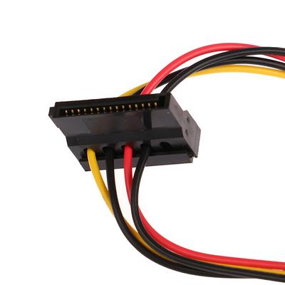 Cablu de alimentare cu 6 pini la 2 porturi HDD SATA, conector pentru placa de bază a computerului Acer