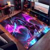 1PC Custom Name Ethereal Dragon's Might Theme Floor Mat Ideal for Living Room, Game Rooms, Office, Bedroom, Office Floor Mat , Floor Mats for Home