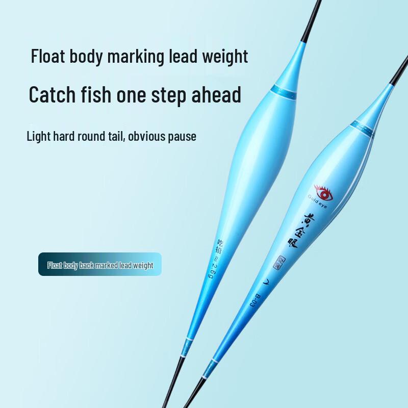 Golden Eye LED Smart Fishing Float with Bite Color Change