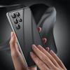 Case for Samsung Galaxy S23 Ultra, Magnetic Dual Glass, Silver