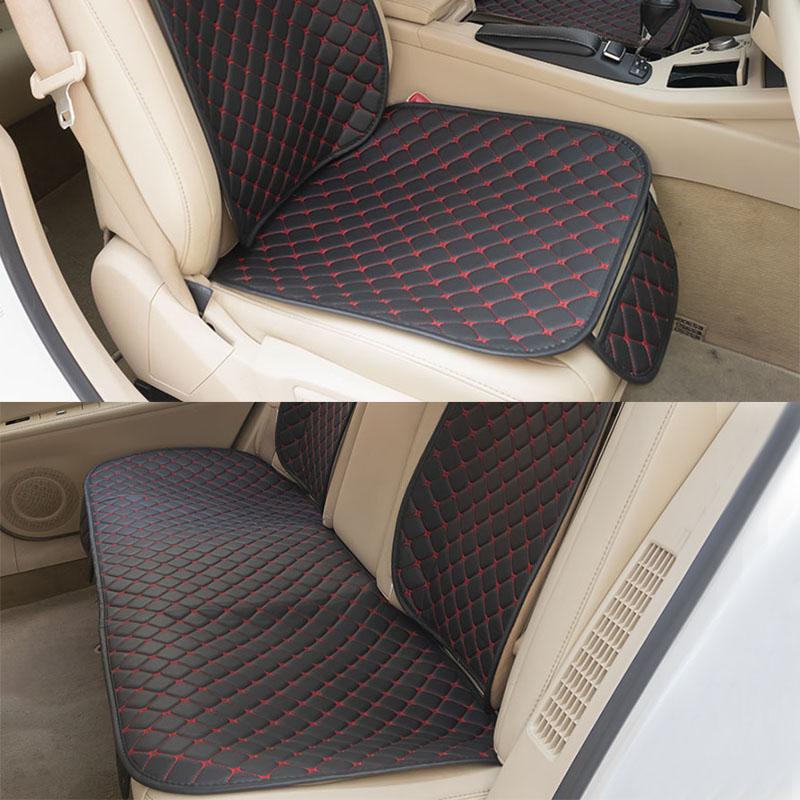Seametal Universelle Auto-Sitzbezüge Atmungsaktives Anti-Rutsch-Sitzkissen Kratzfestes Auto-Sitzschutzbezug für Limousine/SUV/LKW