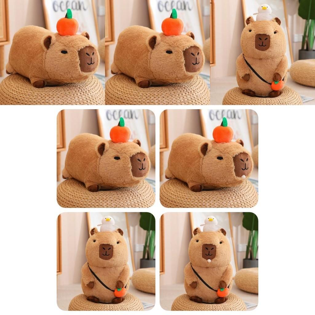 Cute Capybara Plush Toy Adorable And Soft Stuffed Animal Pillow Doll Perfect Gift For Kids