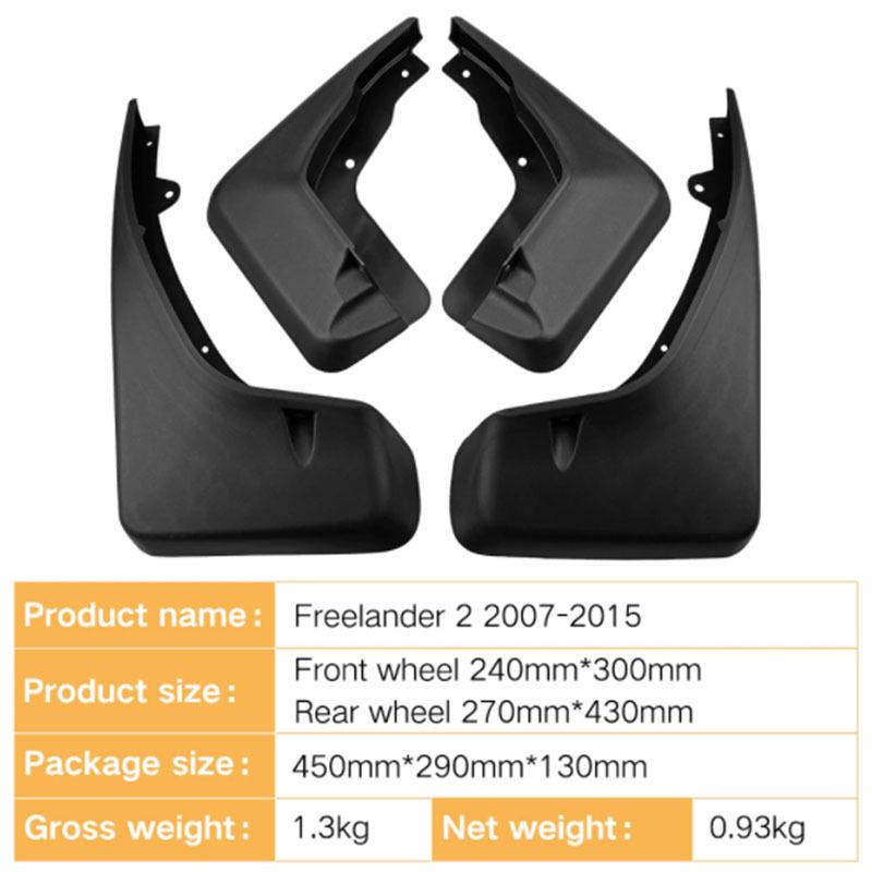 Fits Land Rover Freelander 2 LR2 (2007-2015) Mud Flaps - Cross-border Trade