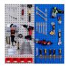 Square Hole Pegboard Tool Organizer Panel