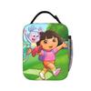 Kawaii D-Doras Cartoon Insulated Lunch Bags Thermal Bag Reusable Meal Container Leakproof Tote Lunch Box Food Bag Beach  Outdoor