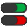 2Pcs Toilet Vacant Occupied Sign Slide Door Sign Conference Room Privacy Slider Door Indicator Privacy Sign Self Adhesive