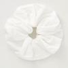 THE RYE Cotton Dobby Scrunchie L(White)