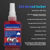 243 50ml Medium Strength To High Blue Red Threadlocker Adhesive Thread Locker Screw Glue Anaerobic Anti-Loose Glue