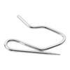 34 Mm Long Hook Metal Pin Pinch Silver Replaceable