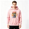 Men's Casual Pullover Hoodie, Cartoon Music Band Graphic Print Long Sleeve Comfortable Hooded Sweatshirt