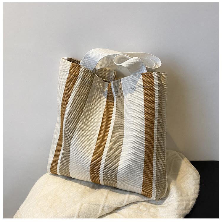 Холщовая сумка, корейский минималистичный рюкзак, холщовая сумка, сумка-шоппер, экологичная сумка, сумка для покупок коричневый