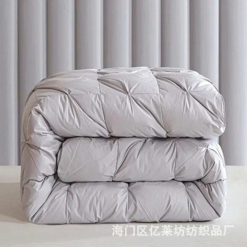 Cotton duvet 95 white goose down winter quilt cotton hotel spring and autumn quilt core gift winter quilt