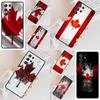 Canada Flag Cell Phone Case for Samsung Galaxy S26 Ultra S25 S24 S23 S22 S21 S20 Note10 Cover